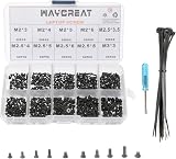 Waycreat 500pc Laptop Notebook Computer Screw Kit for IBM HP Dell Samsung Acer view 1