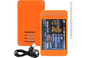 Vikye Lottery Miner, 2.8 Inch Display Solo Mining Machine, 986 KH/s Hashrate, Low Power Consumption with ESP32 V2, for BTC So