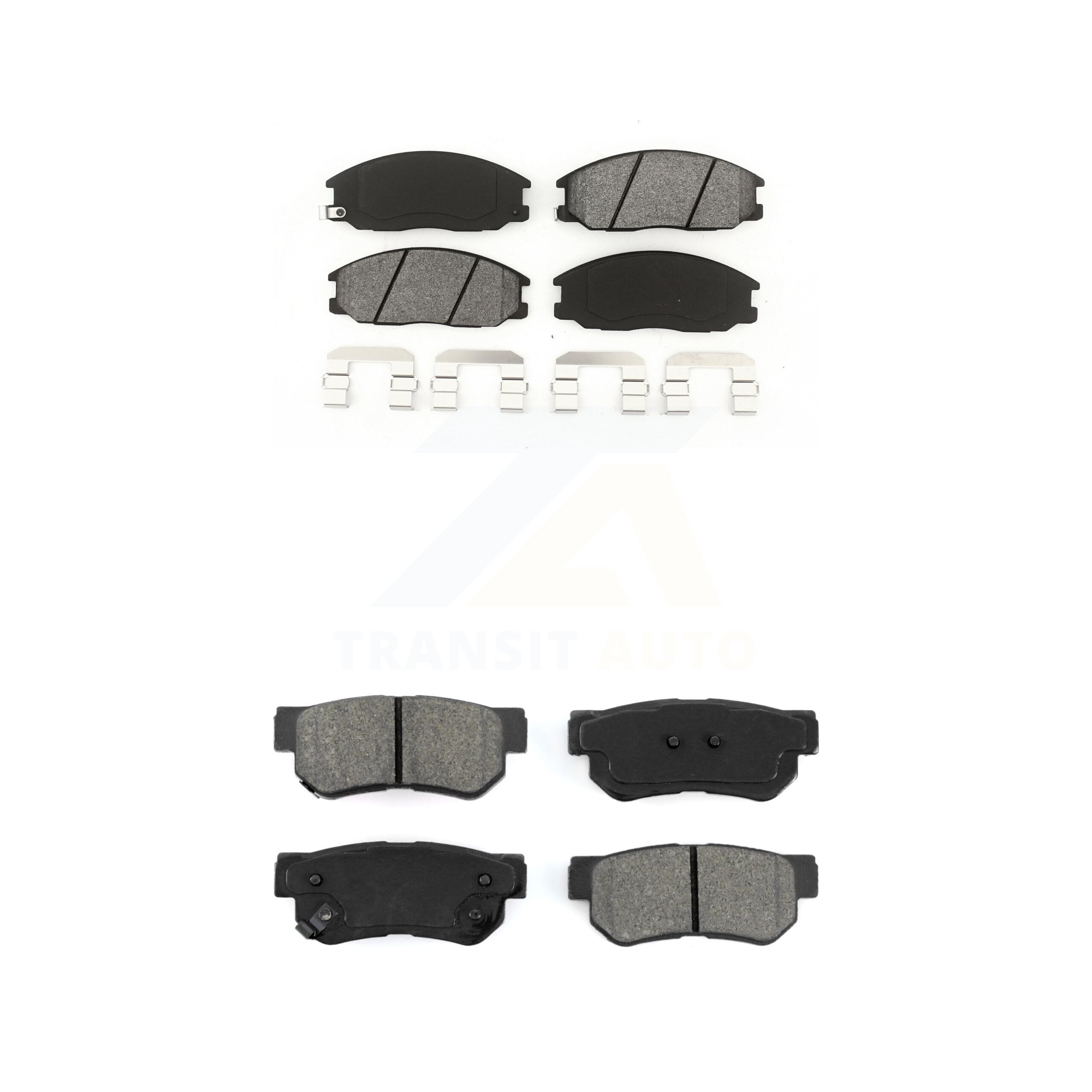 SIM Front Rear Semi-Metallic Brake Pads Kit
