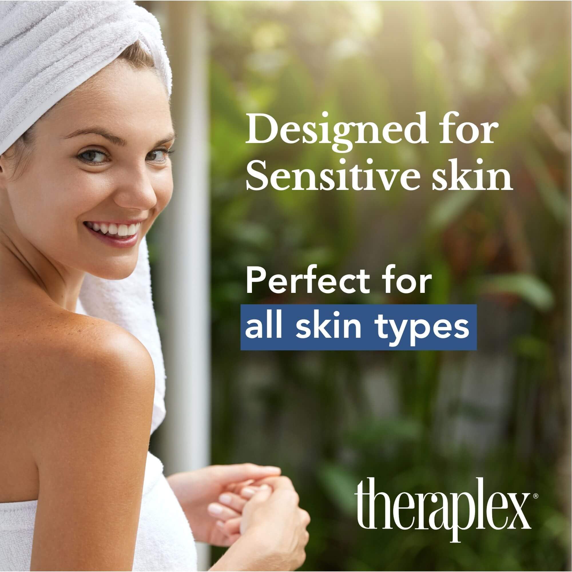 Theraplex Eczema Therapy (6 oz) - Moisturizing Skin Protectant with Natural Colloidal Oatmeal, Noncomedogenic, and Hypoallergenic, Fragrance-Free - National Eczema Association Seal of Approval