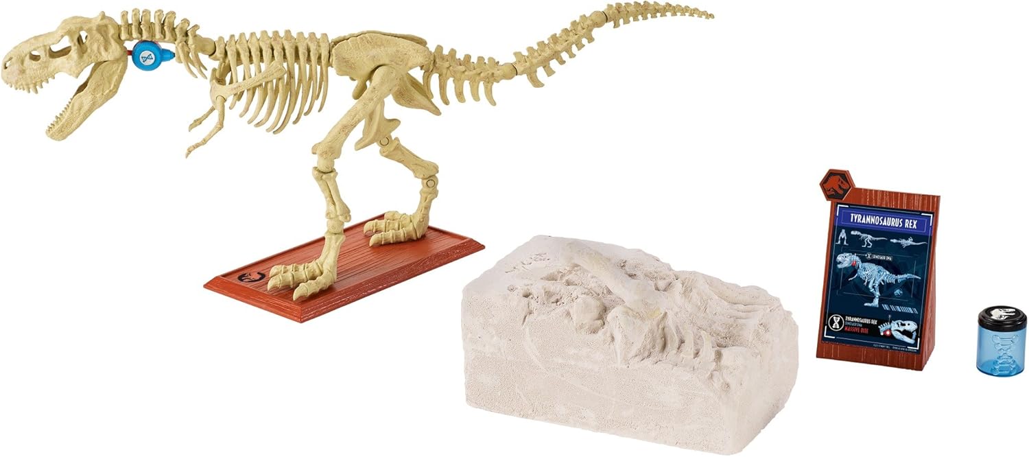jurassic world t rex model dig kit