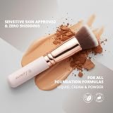 Lamora Make Up Brush Foundation Kabuki Flat Top Premium Synthetic Bristles view 4