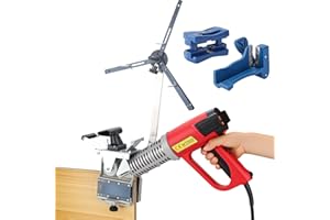 Helivivfy Edge Bander Woodworking Edge Banding Machine,110V Portable 2000W Edge Bander for Straight & Curved Edges, with Temperature Control