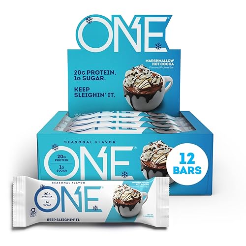 ONE Protein Bars, Marshmallow Hot Cocoa, Gluten Free Protein Bars with