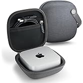 Spigen Klasden Pouch Designed for Mac mini M4 M4 Pro (2024) Portable Travel Case Pouch Storage - Charcoal Gray