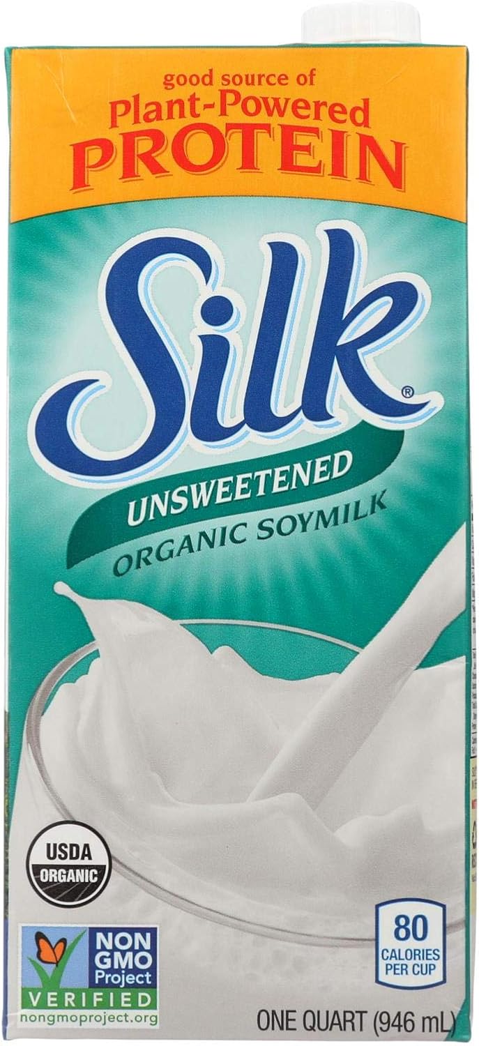 Silk Unsweetened Soy Milk Nutrition Label Besto Blog