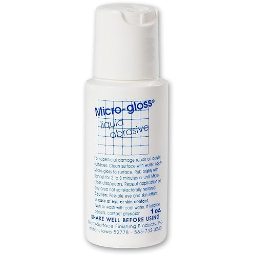 50ml Plastic, Acrylic Polishing Compound, Removes Haziness, Surface