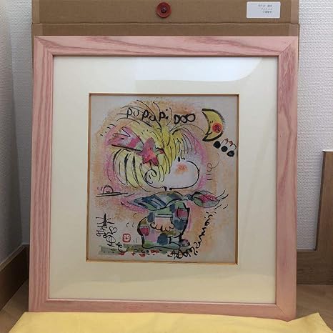 Amazon 水森亜土 原画 絵画 水彩画 1点物 直筆サイン入り 百貨店購入品 アイドル 芸能人グッズ 通販