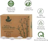 Leaf Boat Bamboo Cotton Buds 240 Pcs Eco Friendly Biodegradable Boxed view 2