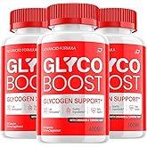 Glyco Boost Capsules – GlycoBoost Advanced Supplement, All Natural Formula to Maintain Healthy Levels, Maximum Strength Formula, Glyco Boost Pills Reviews (3 Pack - 180 Capsules)