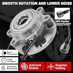 Pair 515065 4WD Front Wheel Bearing Hub Assembly