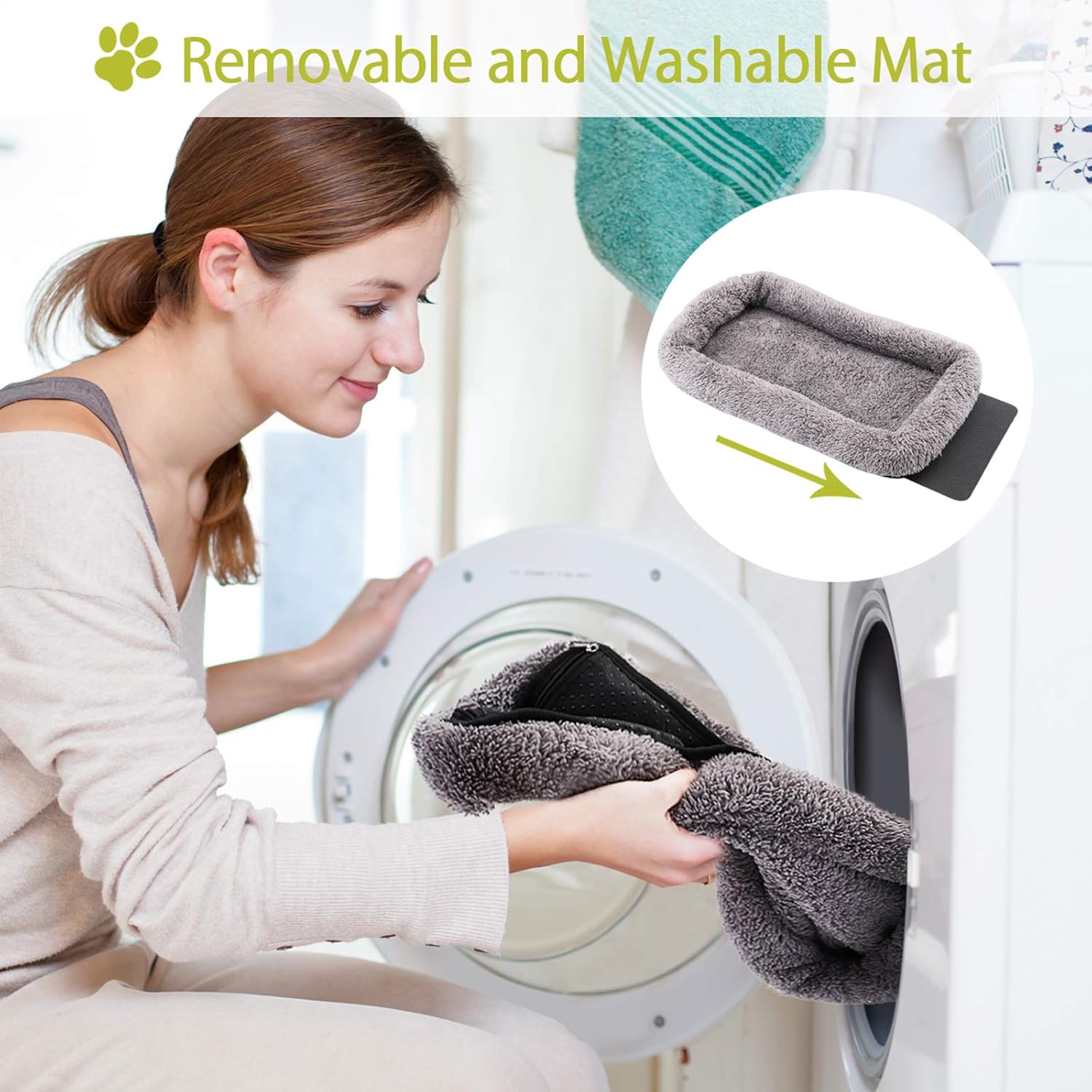 morpilot Pet Travel Carrier Bag, Portable Pet Bag - Folding Fabric Pet Carrier, Travel Carrier Bag for Dogs or Cats, Pet Cage with Locking Safety Zippers, Foldable Bowl, Airline Approved : Pet Supplies