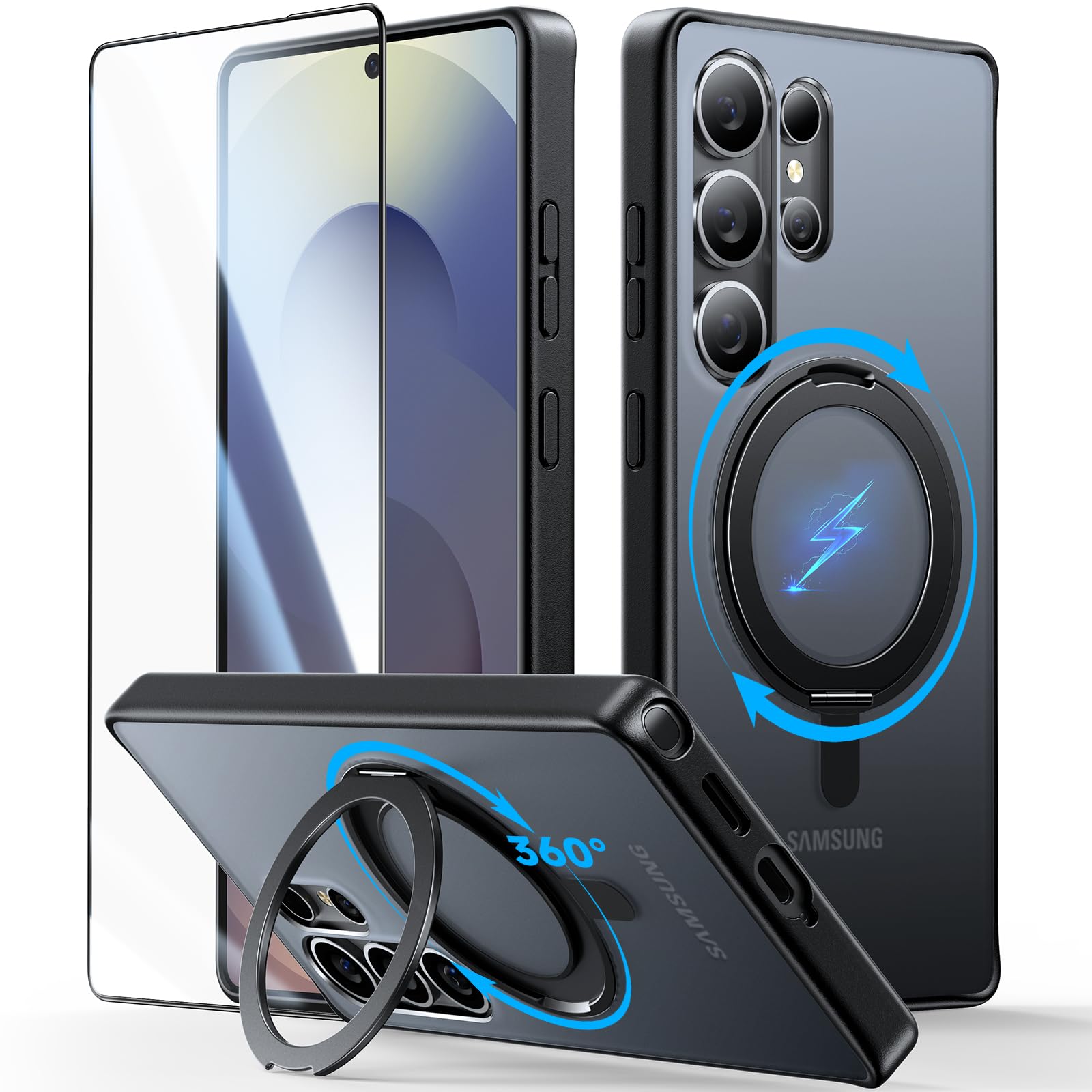 JUESHITUO 3 in 1 for Samsung Galaxy S25 Ultra