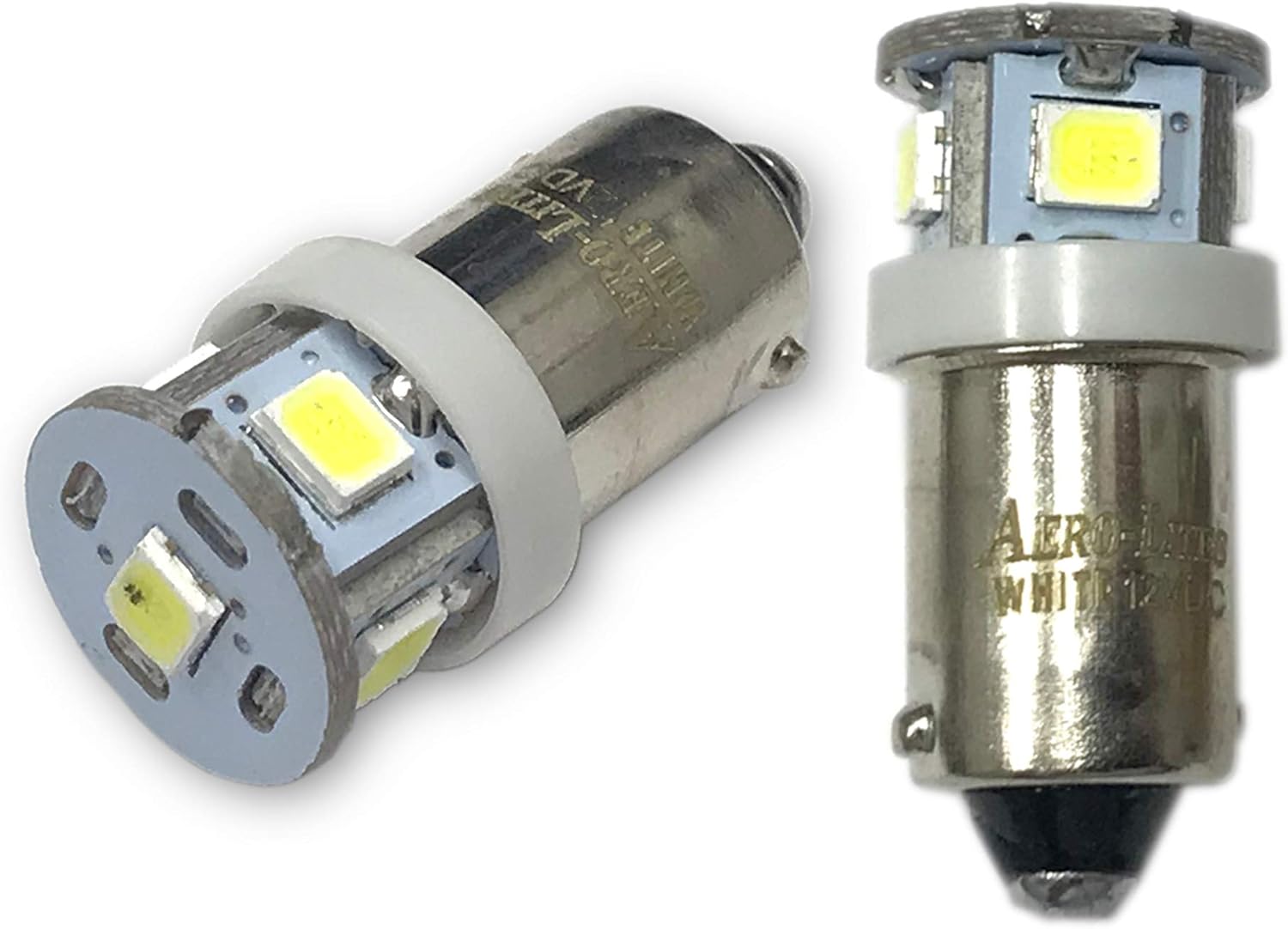 1495, 313 28VDC Miniature Bulb High Output LED Replacement Ba9s