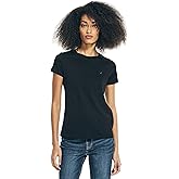 Nautica Womens Nautica Women's Classic Fit Crew-Neck J-Class T-Shirt
