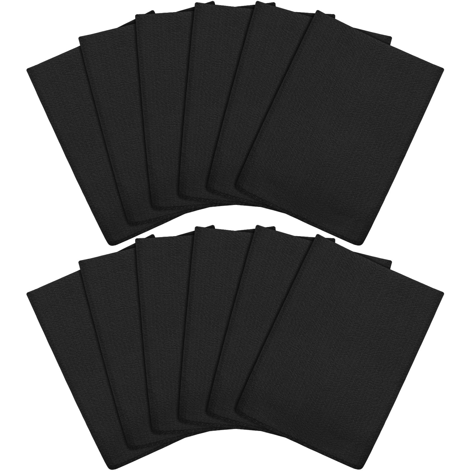 Photo 1 of Tatuo 12 Pieces Korean Exfoliating Mitt Glove Italy Towel Body Skin Scrubber Exfoliating Scrubber for Remove Dead Skin Washcloth Korean(Small,Black)