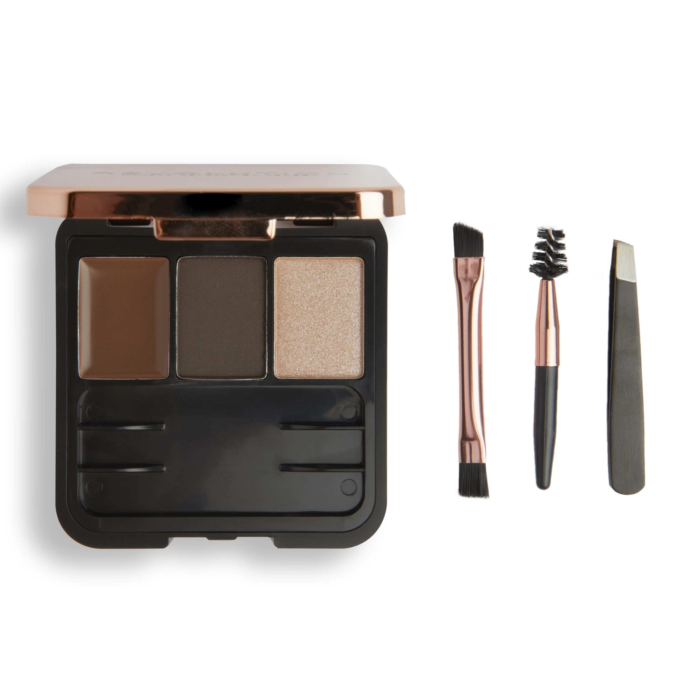Makeup Revolution, Brow Sculpt Kit, Dark, 2.2 g
