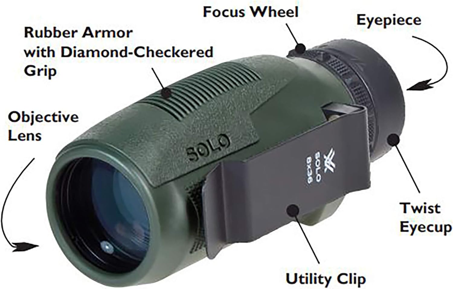 Vortex Optics Solo Monocular 10x36: Camera & Photo