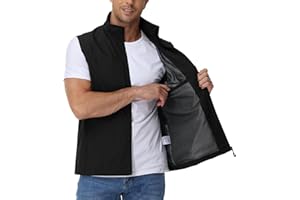 Eisctnd Men's Lightweight Quick Dry Vest Sleeveless Outdwear Utility Jacket for Travel Hiking Fishing Photography Camping