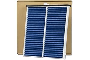 YAURENVA Cabin Air Filter with Activated Carbon, Fits for 2014-2018 Mazda 3, 2014-2021 Mazda 6, 2013-2025 CX-5, Replace KD45-