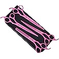 Purple Dragon Professional 7.0 inch 4PCS Pet Grooming Scissors Kit Japan Premium Steel Straight & Curved & Thinning Blade Dog Hair Cutting Shears Set with Case