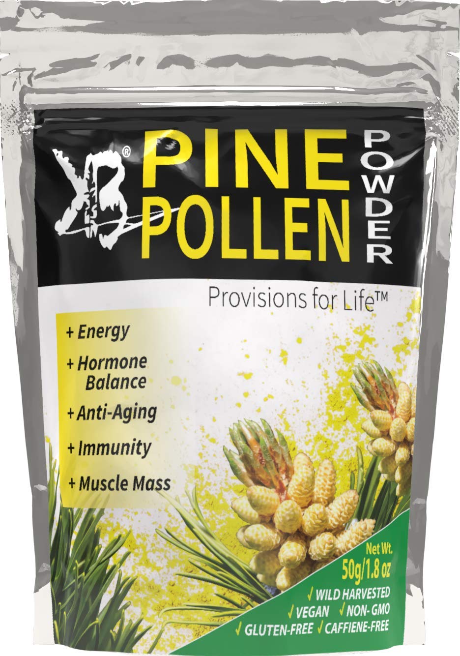 Cracked Cell Wall Wild Harvested Raw Pine Pollen 500g – Pure & Potent By Sueprfoodsaustralia