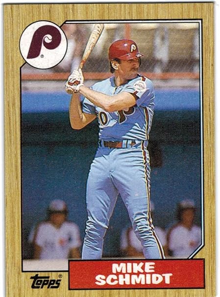 1987 topps mike schmidt all star