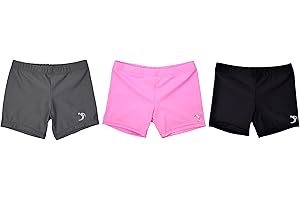Sookie Active Premium Micro Nylon Spandex Youth Shorts - Multicolor 3-Pack