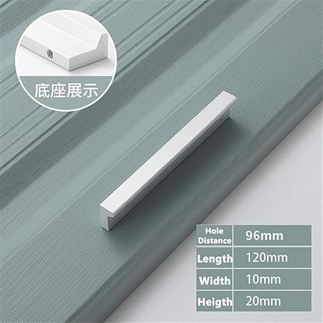 Schrankgriff, 1 stücke Silber Schubladengriffe, Aluminiumlegierung