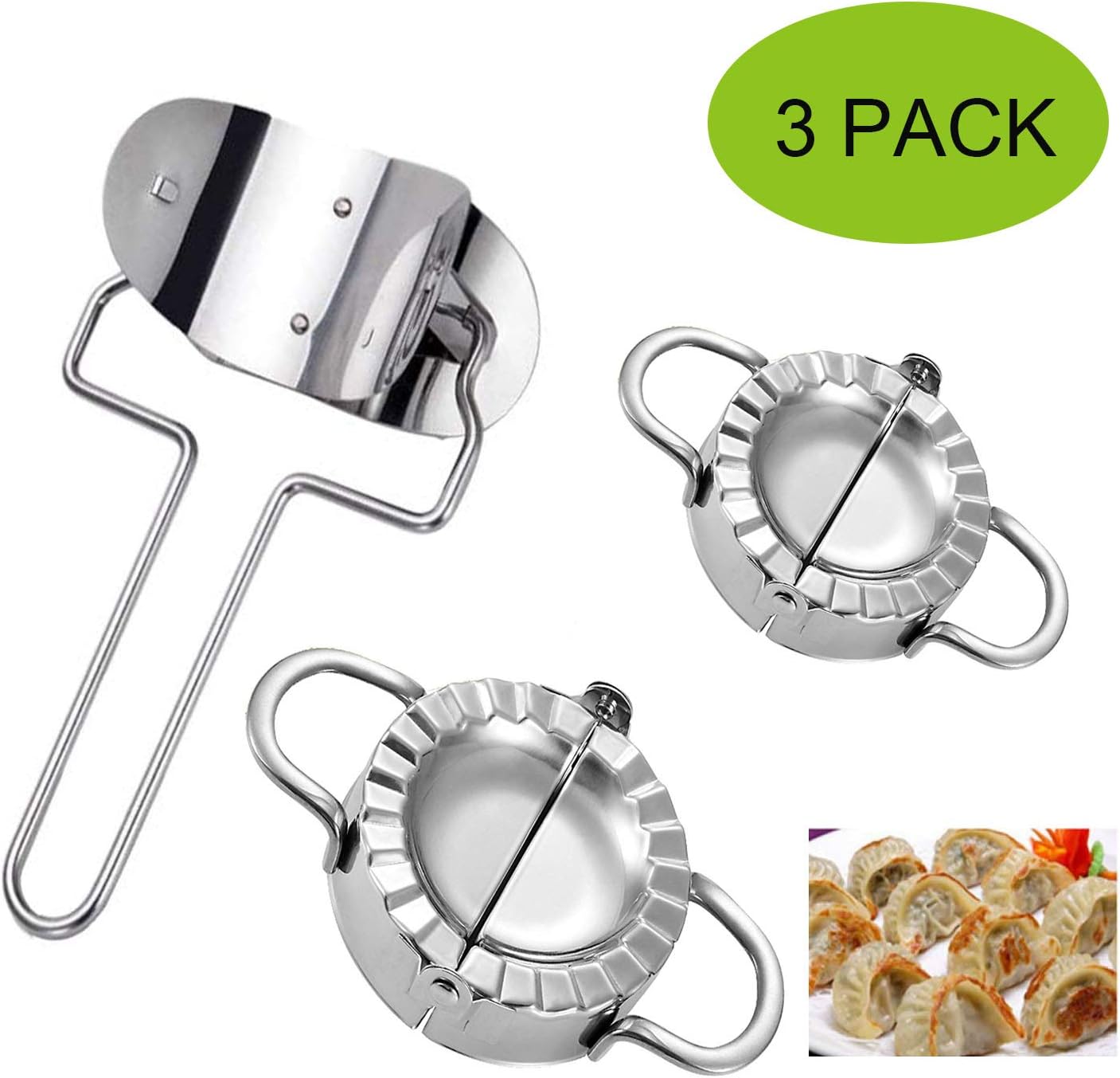 1/2Pcs Dumpling Maker Press Dough Mould Ravioli Kitchen Making Empanada