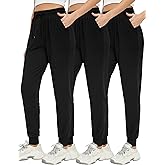 MCPORO Womens Joggers with Pockets & Drawstring-Sweatpants for Women Workout Running Yoga Lounge Pants