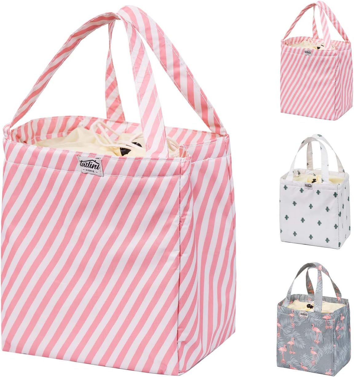 Reusable Lunch Bag, Insulated Bento Box Cooler, Tote Handbag Container Women- Lunch tote Women, Kids, Students- waterproof