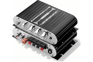 CERRXIAN Mini Stereo Audio Subwoofer Amplifier, 2.1 Channel 20Wx2+40W HiFi AMP Board AUX/RCA Input Home Audio Receiver for Ho