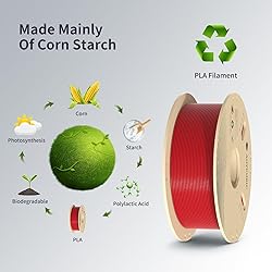 ANYCUBIC 3D Printer Filament PLA 1.75mm, RFID FDM