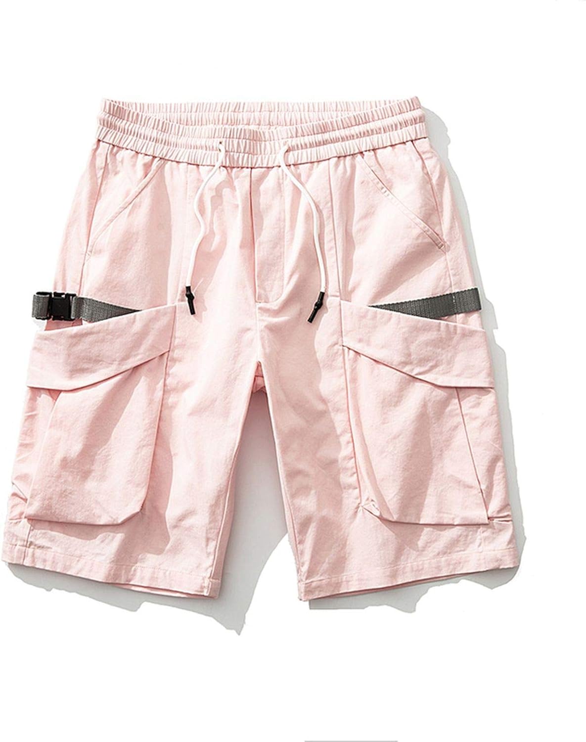 mens pink cargo pants