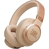 JBL Live 770NC - Wireless Over-Ear Headphones with True Adaptive Noise Cancelling with Smart Ambient, Up to 65 Hours of Batte