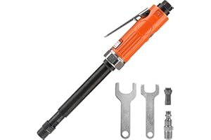 BAISIKY 1/4'' | 1/8'' Extended Air Die Grinder Pneumatic Grinding Tool