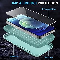 Warsia for iPhone 14 Case,iPhone 13 Case, with