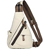 KL928 Sling Bag - Small Crossbody Backpack Shoulder Casual Daypack Rucksack for Men Women