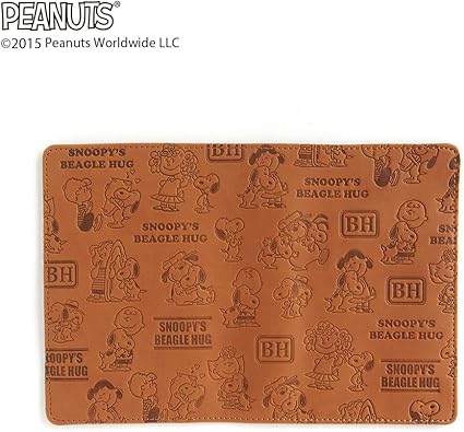 Amazon Co Jp スヌーピー パスポートカバー ビーグルハグ柄 L