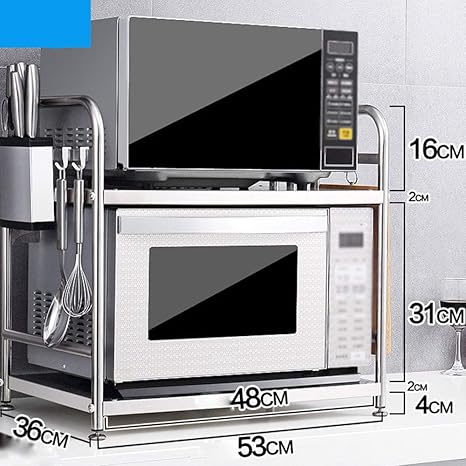 Ganchos En El Horno Microondas Estante Laterales Horno Parrilla ...