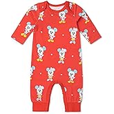 MONICA + ANDY Zipper One Piece, 100% Organic Baby Clothes for Girls and Boys, Sizes For Newborn and Infant