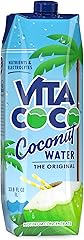 Vita Coco Coconut Water, Pure, 33.8 Fl Oz