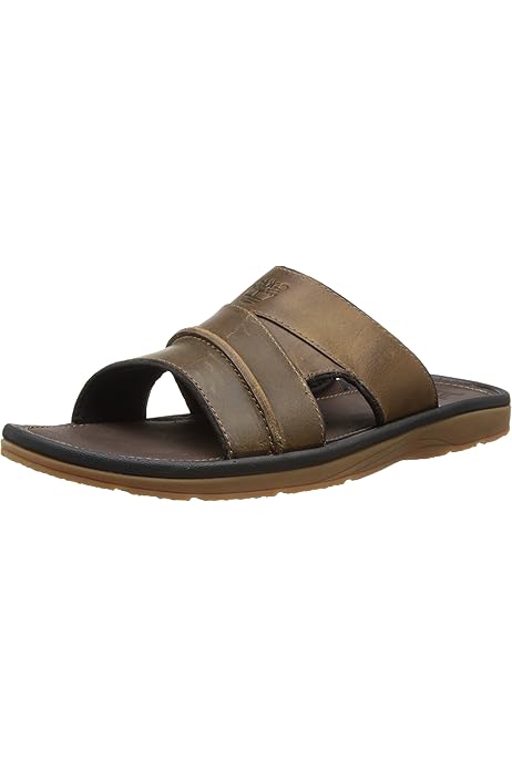 timberland mens leather flip flops