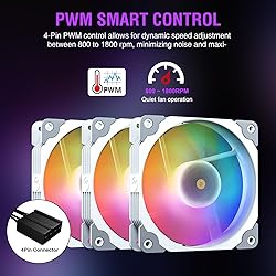 Vetroo V360 Liquid CPU Cooler, 3X 120mm Addressable