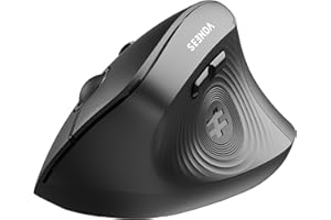 seenda Ergonomic Mouse Wireless, Bluetooth Vertical Mouse - 2.4G & Bluetooth Multi-Device Connectivity Wireless Mice for Wind