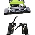 ECOTRIC Pair Skid Steer Quick Tach Attach Conversion Adapter Weld on Quick Attachment Plate Bobtach Kubota Latch Box Plate We