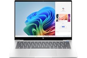 HP OmniBook X 14 inch Next Gen AI Copilot+ Laptop, Snapdragon X Plus X1P-42-100, 16GB RAM, 512GB SSD, Adreno GPU, AI Engine w