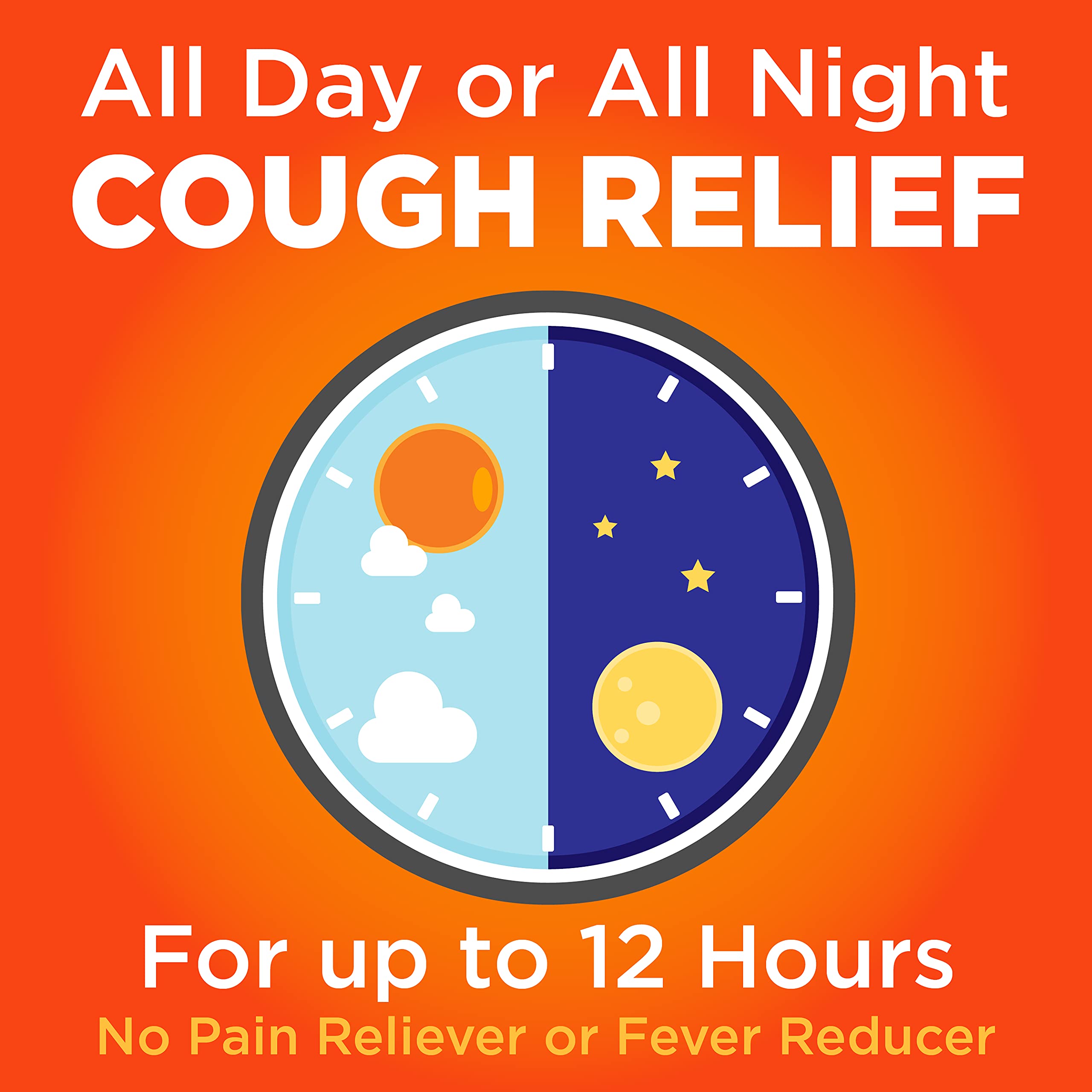 Amazon Basic Care Children's Cough Suppressant DM Syrup, Orange Flavor, 5 fl oz (Pack of 1)