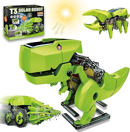 solar robot dinosaur